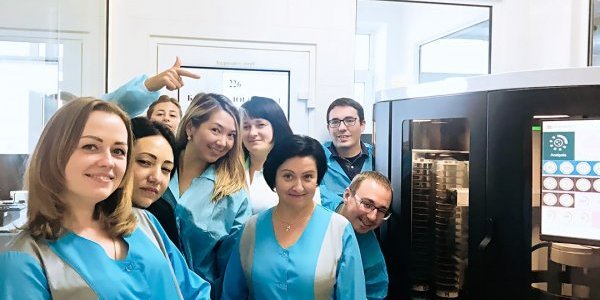 在Mironivsky Hliboproduct安装ScanStation 200